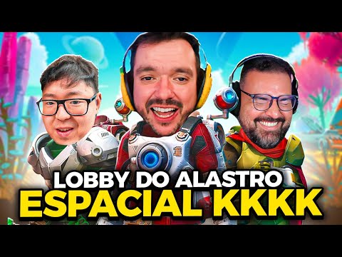 PRIMEIRA VEZ JOGANDO NO MAN'S SKY! QUE JOGO DAORA! Gaules, Liminha, BT e LLauqs