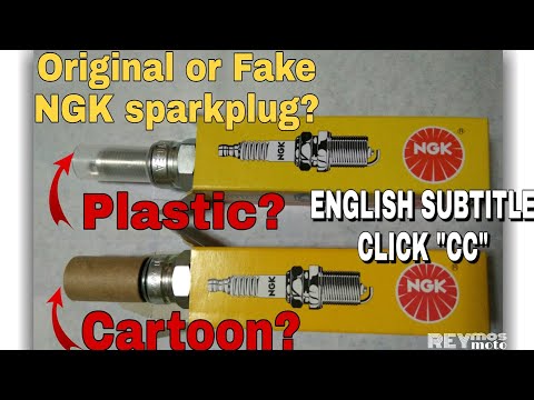 NGK Spark plugs, Tips para malaman kung fake or Original, Usapang Sparkplug, original vs fake.