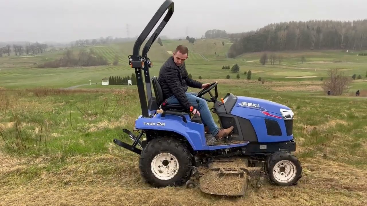 Tracteur Iseki 24 Cv Roues Industrie. TXGS24