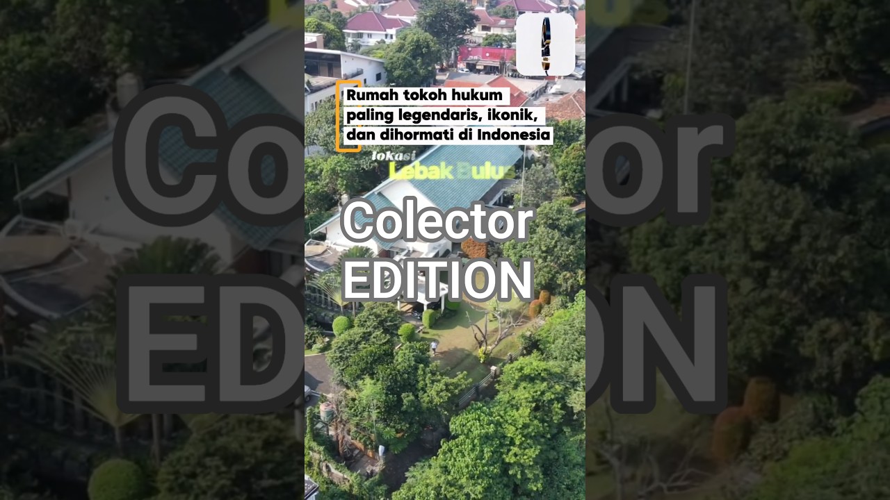 Rumah Mewah Bersejarah Dilebak Bulus Ex Pengacara Paling Ternama di Indonesia