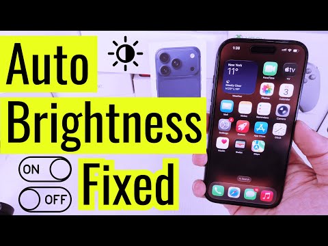 Enable/Disable Auto Brightness on iPhone 17, 17 Pro, Pro Max, & screen brightness issue iOS 26