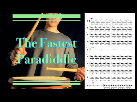 Flash Para / the fastest paradiddle