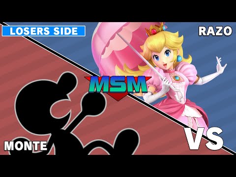 Offline MSM 236 - Razo (Peach) VS FT | Monte (Game & Watch) Losers Round 3
