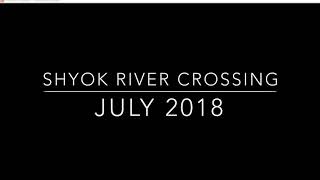 preview picture of video 'Shyok River Crossing on Nubra to Pangong Road'
