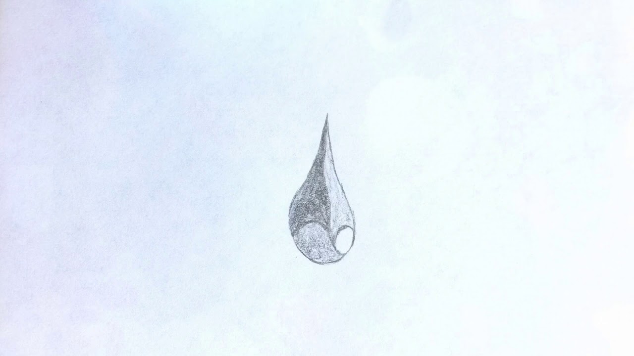 Animación 2D A Lápiz / Gota De Agua