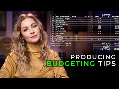 Quick Guide to Film Budgeting Software: Producing Tips