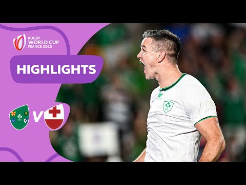 8-try Ireland run riot | Ireland v Tonga | Rugby World Cup 2023 Highlights