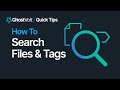 Search for Files and Tags