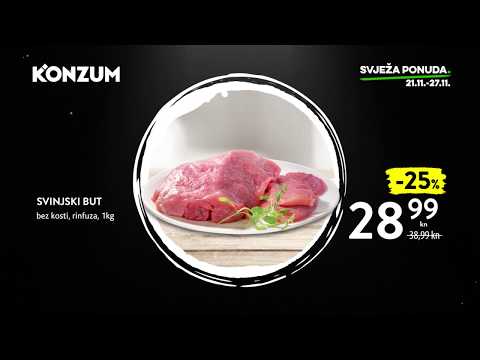 Konzum svježa ponuda 21.11. - 27.11.