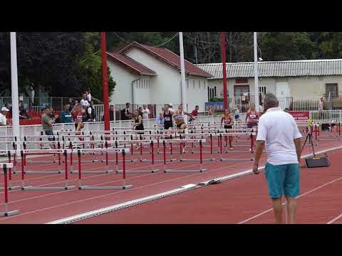 Hétpróba 100 m-es gátfutás 2. futam