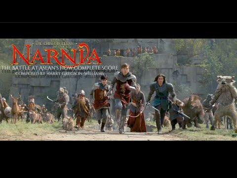 The Chronicles of Narnia Prince Caspian Battle at Aslan's How OST: extended music score