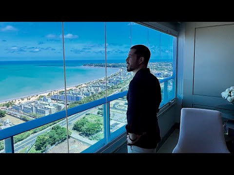 Penthouse worth R$8.5 million in João Pessoa | 36th floor with panoramic ocean views | 490 m²