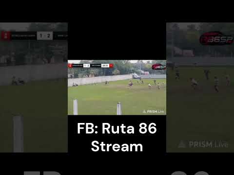 ¡Se cayeron todos en el área! 😂​. Esto pasó en Herradura, Formosa. Créditos: Ruta 86 Stream (FB)