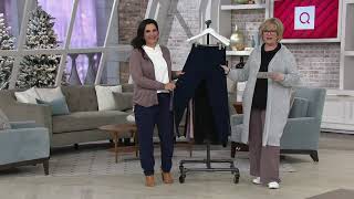 AnyBody Brushed Waffle Jogger Pants on QVC