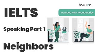 IELTS Speaking Part 1: Neighbours | Band 7–8+ Answers & Vocabulary | Learnivo #ieltsspeaking #ielts