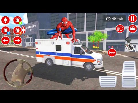 American Rescue Ambulance Van Simulator – 911 Emergency Call Police Van Driver #5 – Android Gameplay
