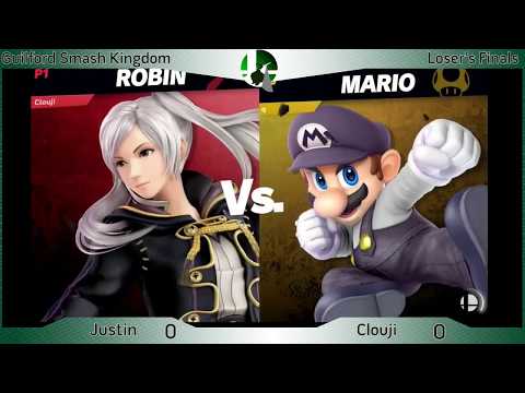 GSK4 - Clouji (Robin) Vs. Justin (Mario, Little Mac) - SSBU Losers Finals