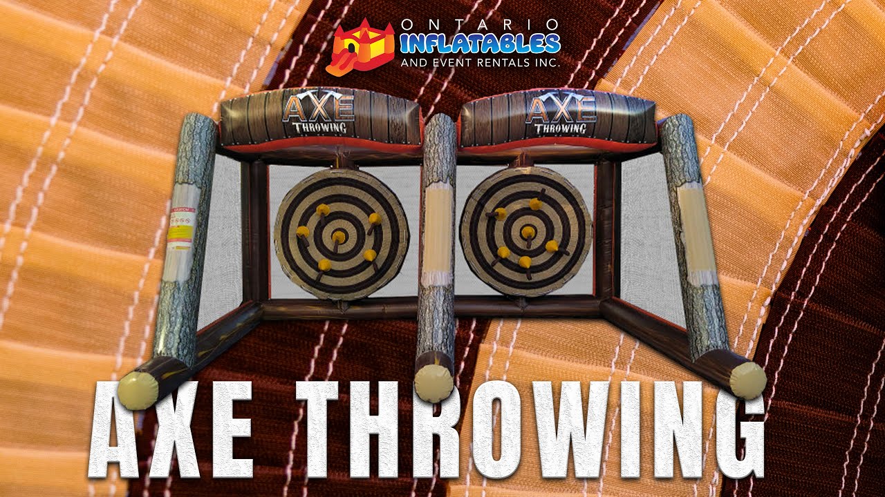 Ontario Inflatables Axe Throwing