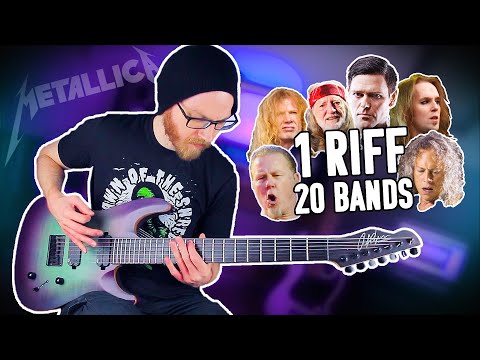 1 Riff 20 Bands - Sad But True!