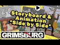 Grimsburg Camp Slasher Storyboards Bento Box FOX TV Animation Studio Toonboom Storyboard Pro
