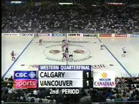 NHL 1994, Game 4 - Calgary Flames vs Vancouver Canucks