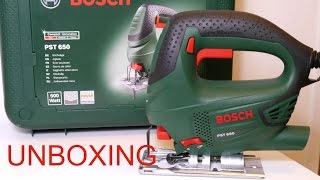 Unboxing Bosch PST 650 - german/deutsch -