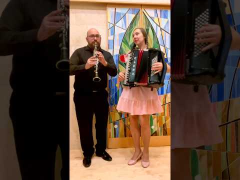 Klezmer Duo: Jay Dubin and Elena Stenkina #accordion #clarinet #elenastenkina #jaydubin #klezmer