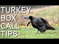 TURKEY CALLING TIPS Box Calls For Beginners