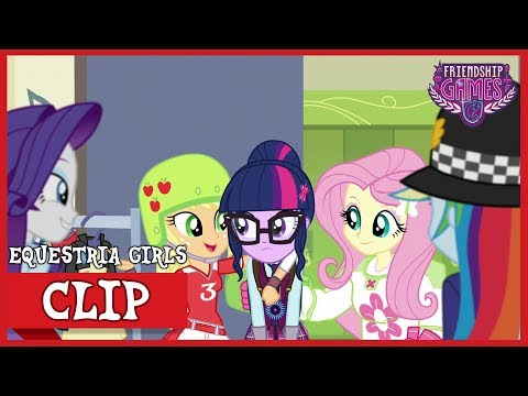 The Mane 6 Meet Human Twilight | MLP: Equestria Girls | Friendship Games! [HD]