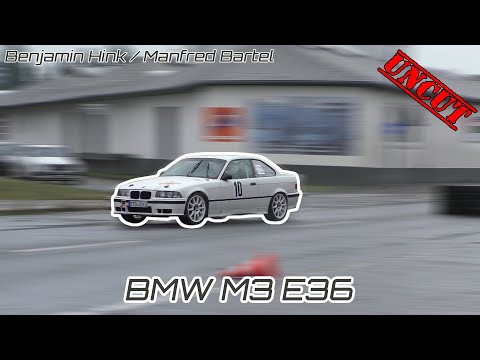 Fahrzeug #10 mit B. Hink / M. Bartel im BMW M3 E36 (uncut)