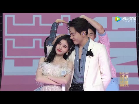鞠婧祎曾芜晞对对《Só para ter uma sensação》【2021腾讯视频收光姉 Tencent Video 10º aniversário】