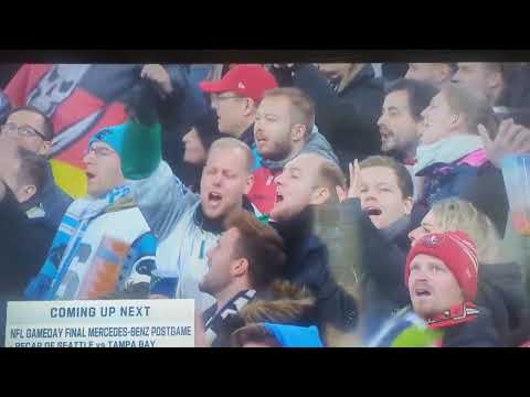 NFL Munich Game 11/13/2022- German crowd singing John Denver
