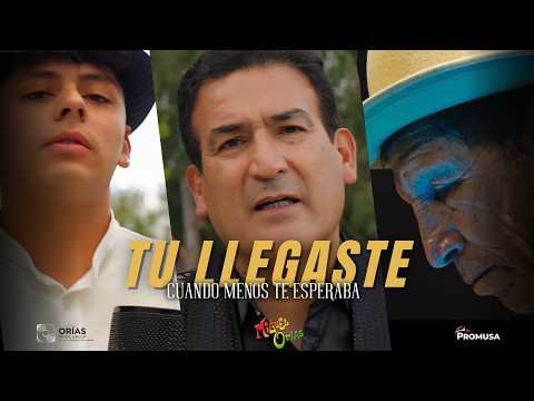 MIGUEL ORÍAS - TU LLEGASTE, CUANDO MENOS TE ESPERABA | Video Oficial