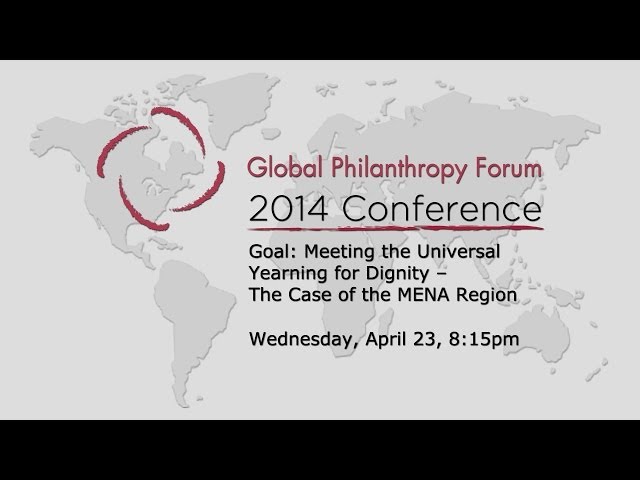 Goal Meeting the Universal Yearning for Dignity — The Case of the MENA Region