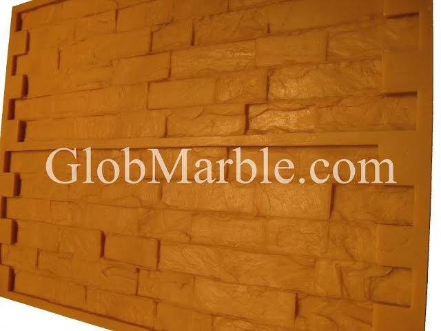 Making high strength concrete stone. GlobMarble mold VS 201