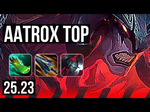 AATROX vs NASUS (TOP) | 12 solo kills, 52k DMG, Legendary, 18/4/5 | EUW Diamond | 25.23