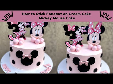 How to Make a Perfect Mickey Mouse Cake at Home! (WOW Your Guests!) 😱🎉