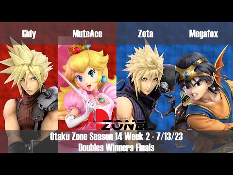 OZone14W2 - DWF - Gidy & MuteAce vs Zeta & Megafox