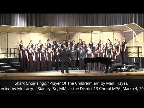 Shark Choir sings, "Prayer Of The Children", arr. by Mark Hayes, March 4, 2019