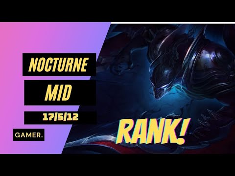 How to play Nocturne Mid & CARRY / Nocturne Guide Season 11 /  Best Build/Runes / League of Legends