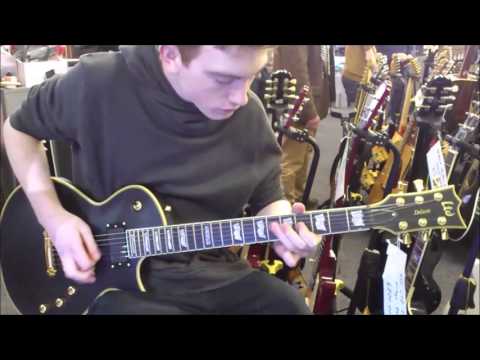 ESP LTD EC-1000 Guitar Vintage Black | Richtone Music