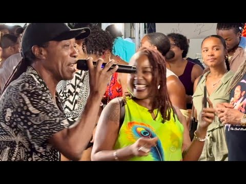 Flourgon TOUCH DI STAGE & THIS HAPPENED @ Gregory Isaacs B/Day Celebration, Kingston Night Market