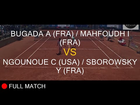 BUGADA A (FRA) / MAHFOUDH I (FRA) VS NGOUNOUE C (USA) / SBOROWSKY Y (FRA) - La Balle Mimosa 2021