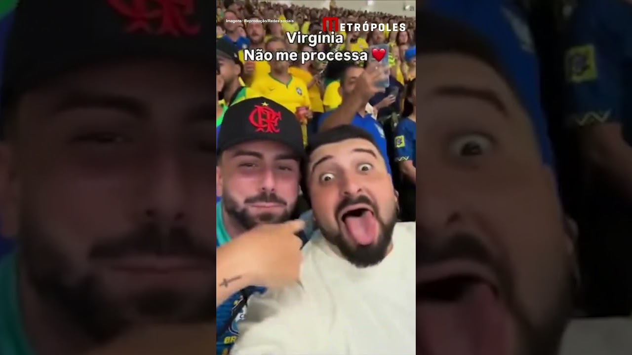 Homem acusado de puxar ofensas contra Virginia reage e faz pedido