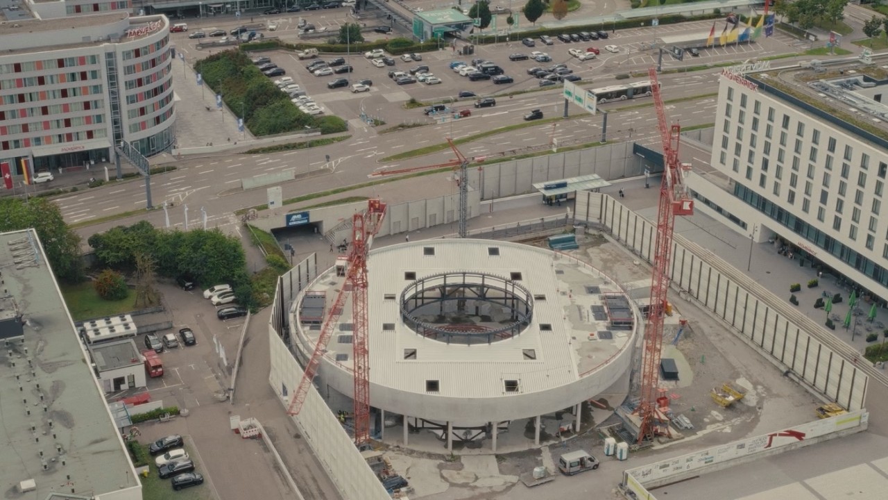 Stuttgart 21: Flughafenbahnhof – Rohbau fertig in Rekordzeit