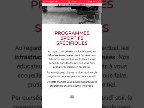 Accès au site dédié "Santé-vous mieux sport"