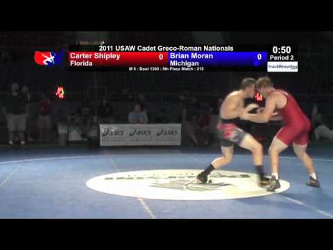 Cadet Greco 5th 215 - Brian Moran (MI) vs. Carter Shipley (FL)