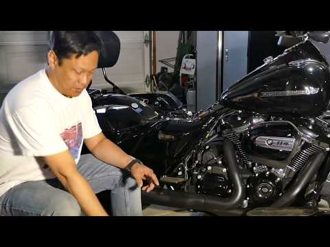 Installing adjustable rider backrest on 2020 Road King Special