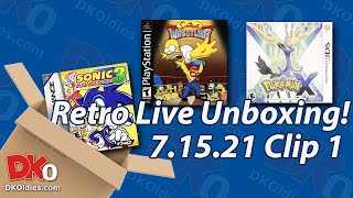 Retro Live Unboxing Clip #1 - GBA Galore and More!