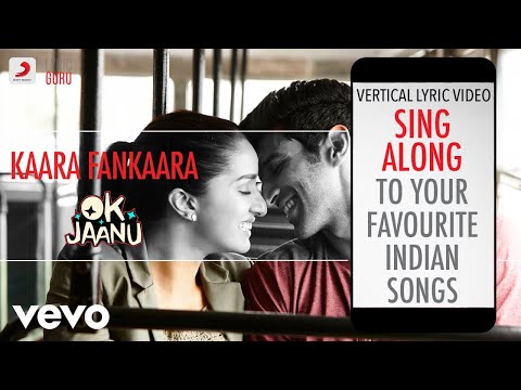 Kaara Fankaara - OK Jaanu|Official Bollywood Lyrics|Hard Kaur|Shashaa Tirupati